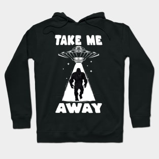 Bigfoot And UFO Hoodie